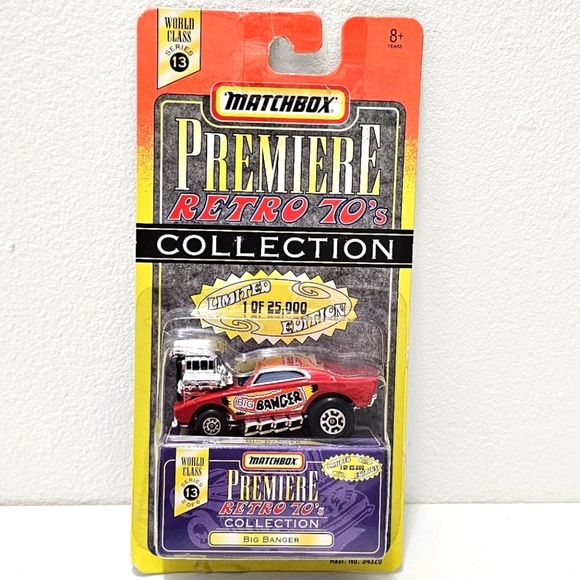 MATCHBOX Premiere Retro 70's Collection Big Banger Car Model - Picture 11 of 13
